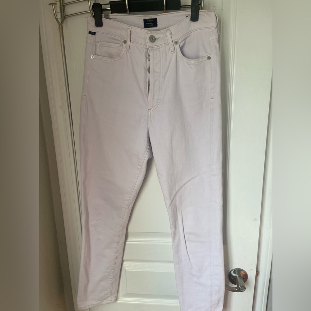 Citizen of humanity jeans size 27 Olivia crop high rise